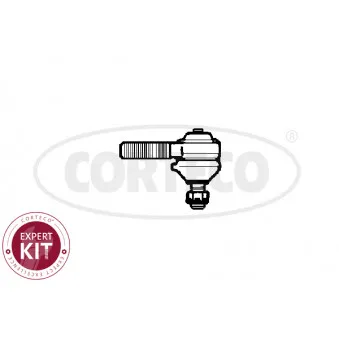 Rotule de barre de connexion avant gauche CORTECO 49401400