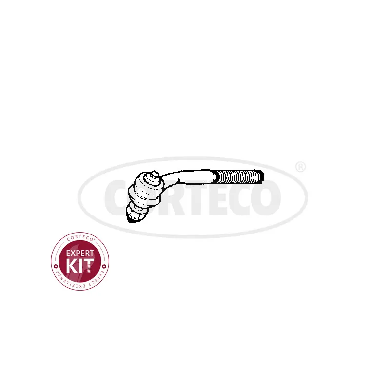 Rotule de barre de connexion avant droit CORTECO 49401427