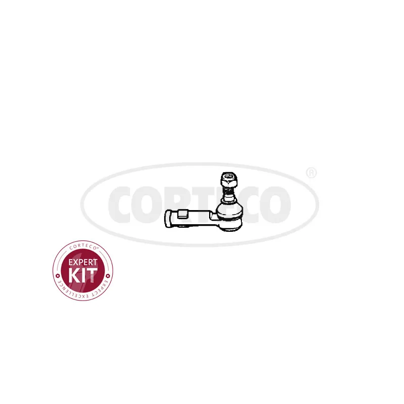 Rotule de barre de connexion avant gauche CORTECO 49401473