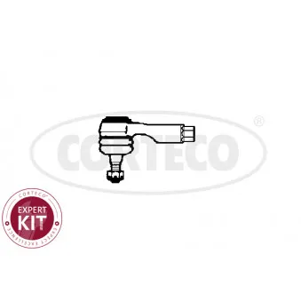 Rotule de barre de connexion CORTECO 49401491