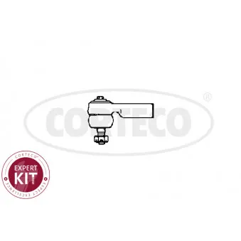 Rotule de barre de connexion avant droit CORTECO 49401723