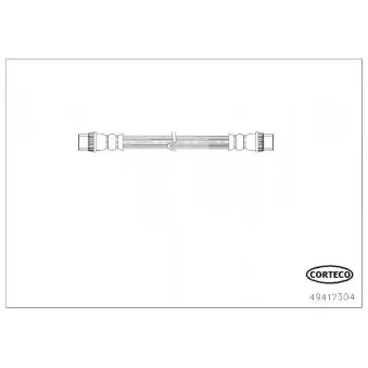 Flexible de frein CORTECO 49417304