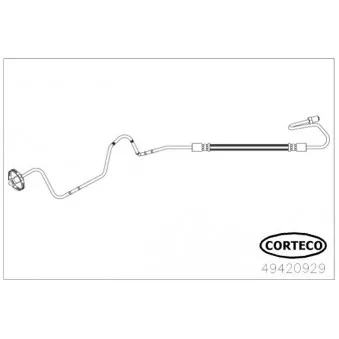 Flexible de frein CORTECO 49420929