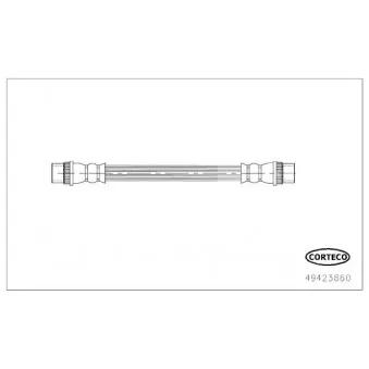 Flexible de frein CORTECO 49423860