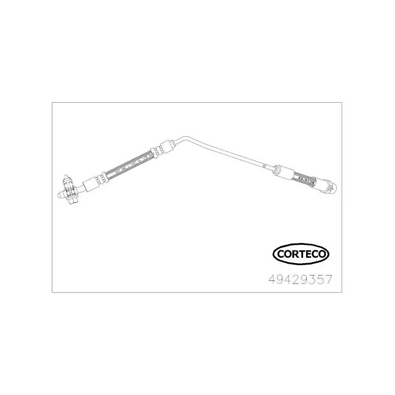 Flexible de frein CORTECO 49429357