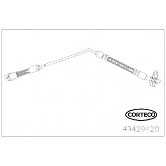 Flexible de frein CORTECO 49429420