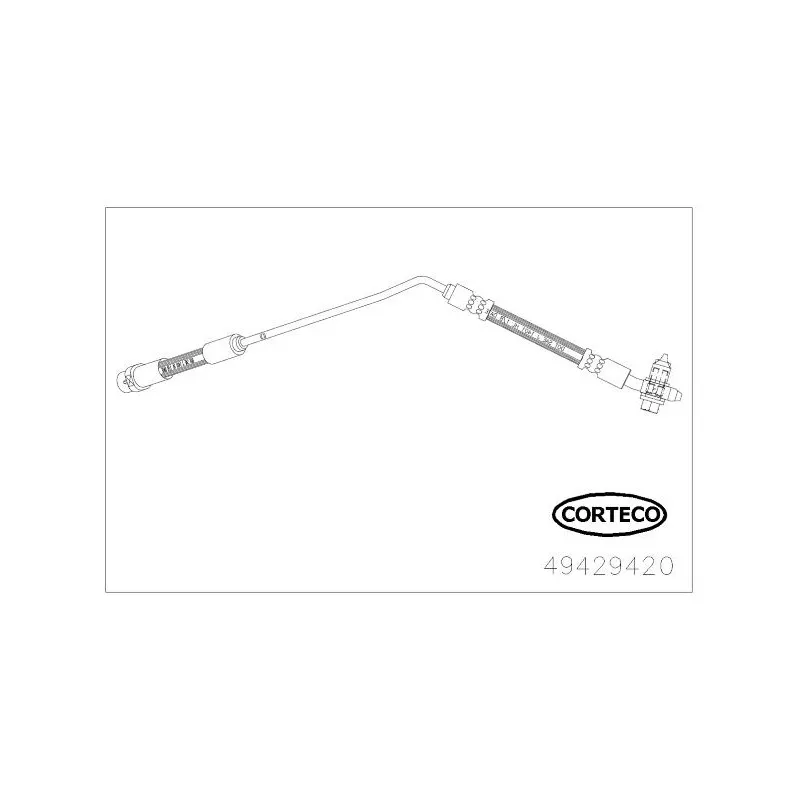 Flexible de frein CORTECO 49429420