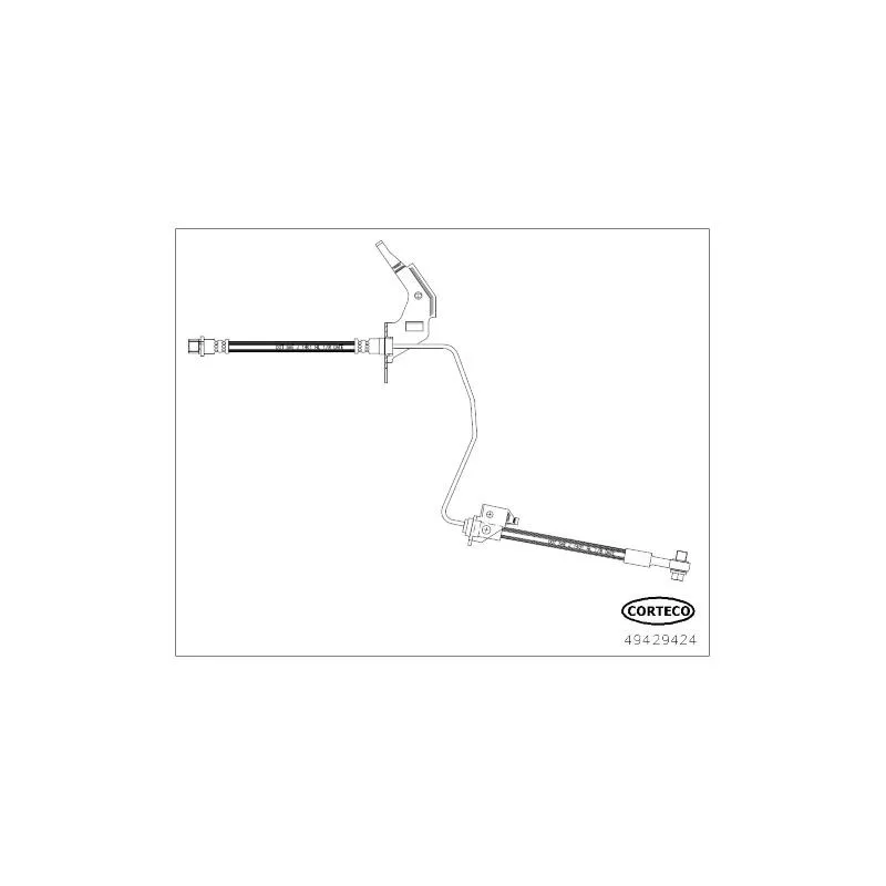 Flexible de frein CORTECO 49429424