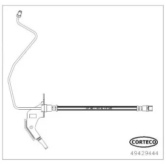 Flexible de frein CORTECO 49429444