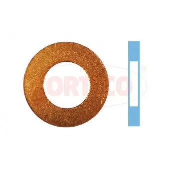 Bague d'étanchéité, porte-injecteur CORTECO 49430668