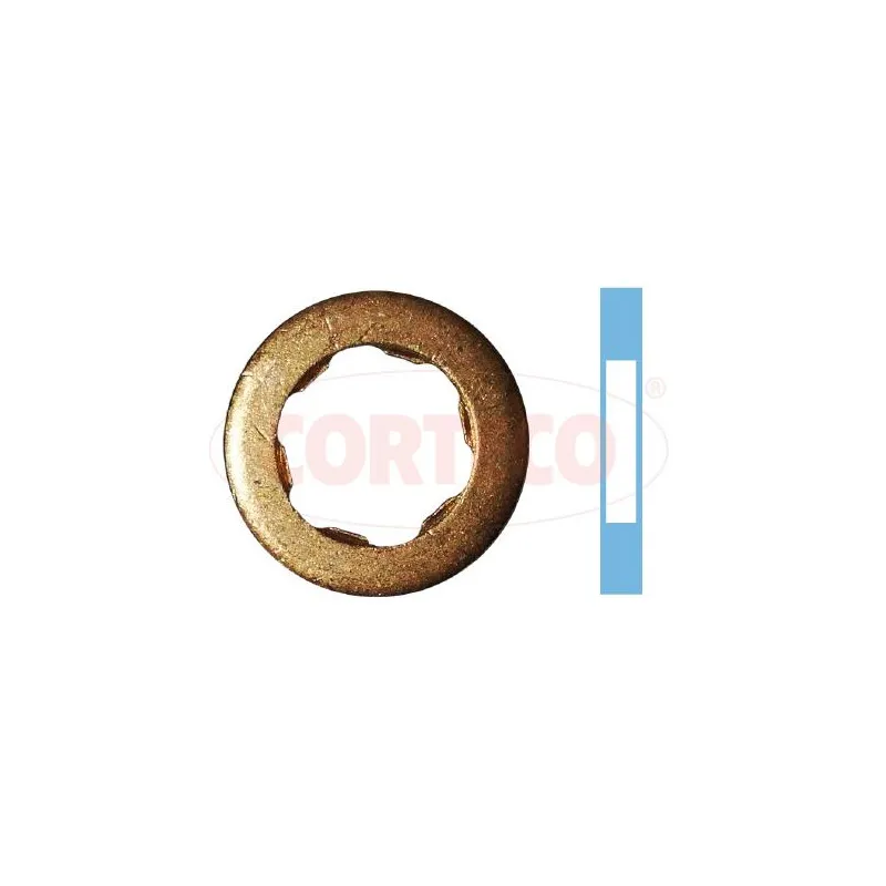 Bague d'étanchéité, porte-injecteur CORTECO 49430683