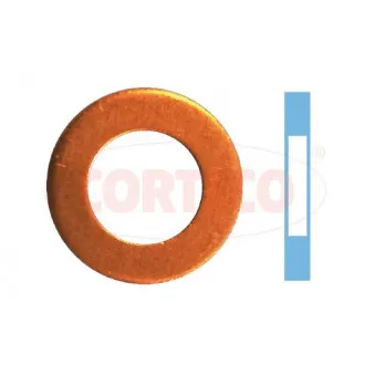 Bague d'étanchéité, porte-injecteur CORTECO 49430772