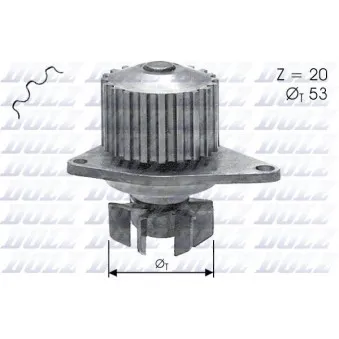 Pompe à eau DOLZ C110