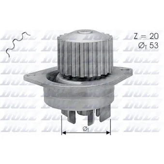 Pompe à eau DOLZ C111