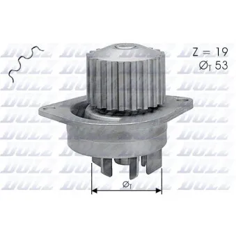 Pompe à eau DOLZ C113