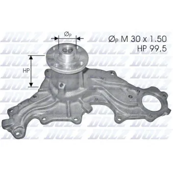 Pompe à eau DOLZ F120