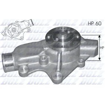 Pompe à eau DOLZ J202