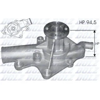 Pompe à eau DOLZ J203
