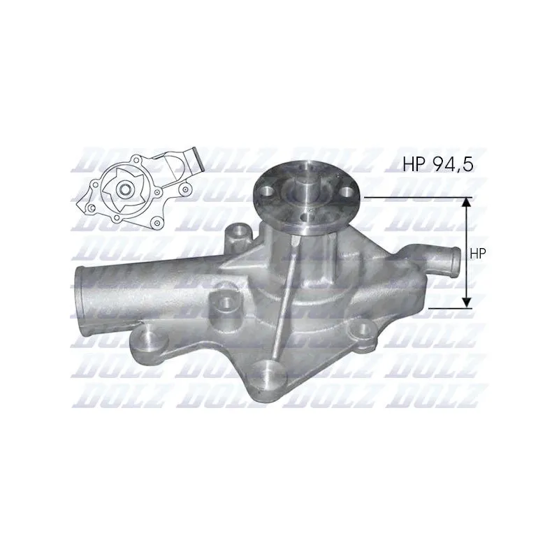 Pompe à eau DOLZ J203