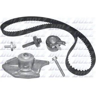 Pompe à eau + kit de courroie de distribution DOLZ KD004