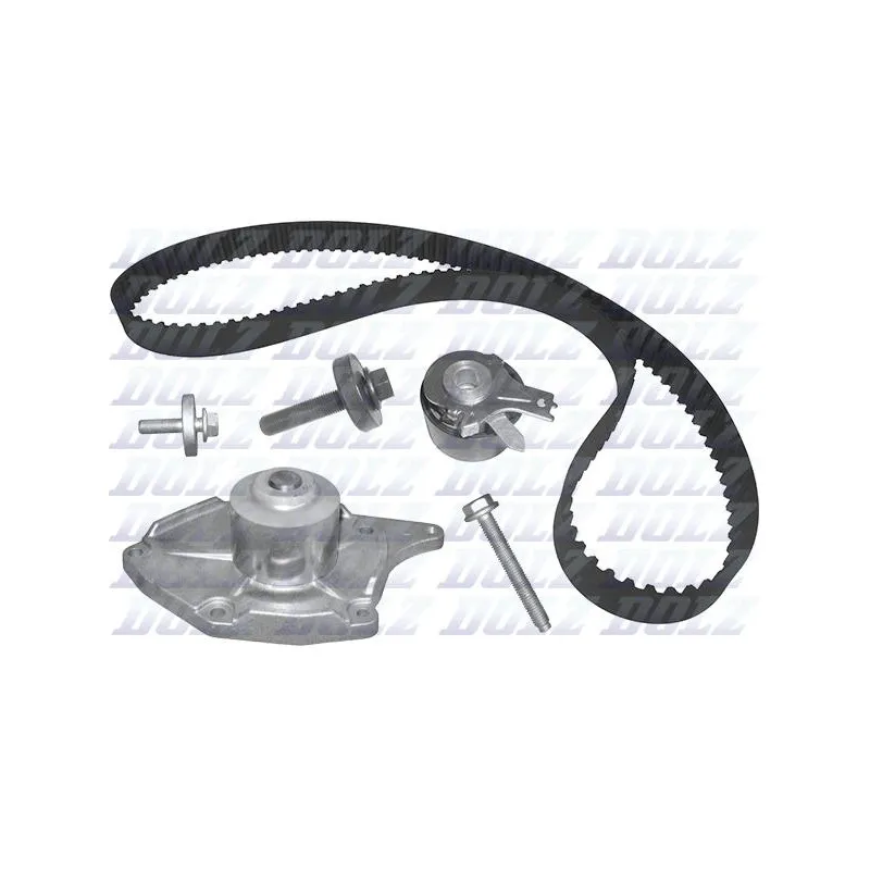 Pompe à eau + kit de courroie de distribution DOLZ KD004