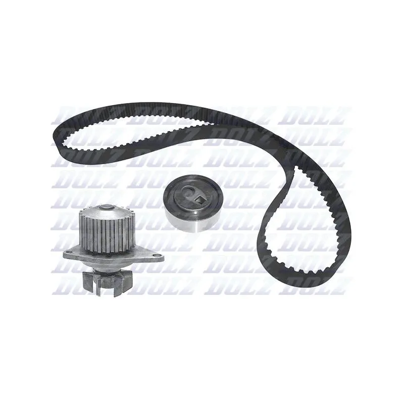 Pompe à eau + kit de courroie de distribution DOLZ KD006