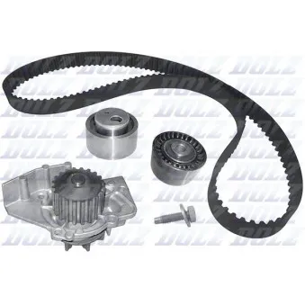 Pompe à eau + kit de courroie de distribution DOLZ KD007
