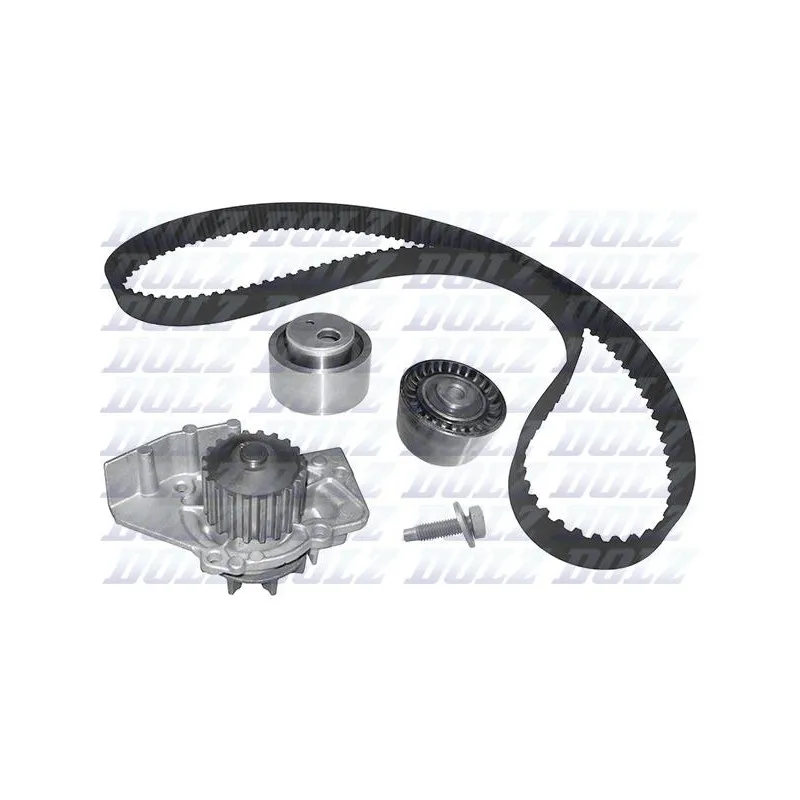 Pompe à eau + kit de courroie de distribution DOLZ KD007