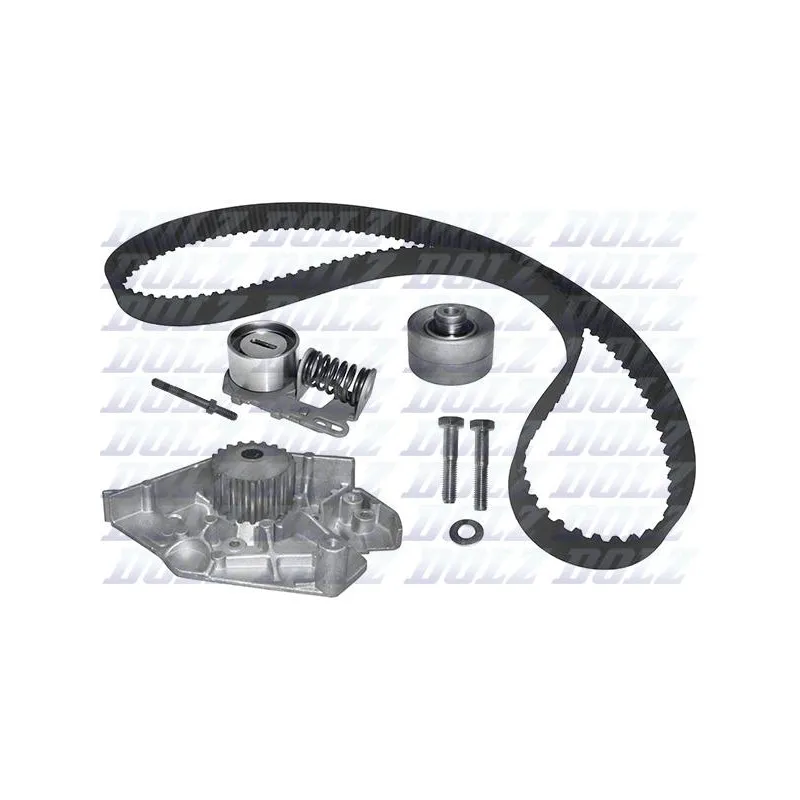 Pompe à eau + kit de courroie de distribution DOLZ KD009