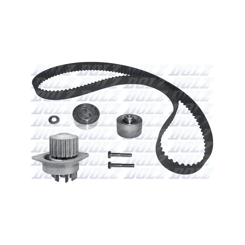 Pompe à eau + kit de courroie de distribution DOLZ KD010