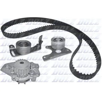 Pompe à eau + kit de courroie de distribution DOLZ KD011