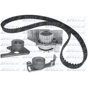Pompe à eau + kit de courroie de distribution DOLZ KD012