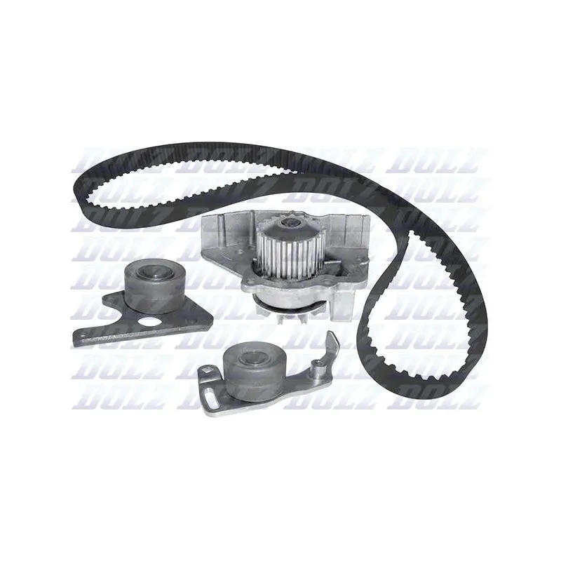 Pompe à eau + kit de courroie de distribution DOLZ KD012