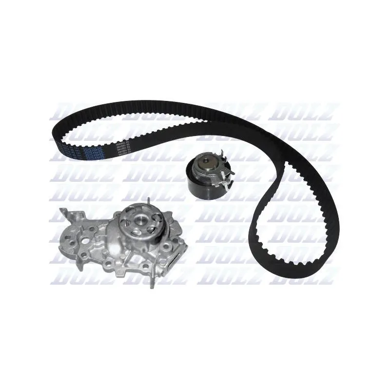 Pompe à eau + kit de courroie de distribution DOLZ KD039