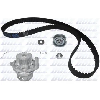 Pompe à eau + kit de courroie de distribution DOLZ KD050