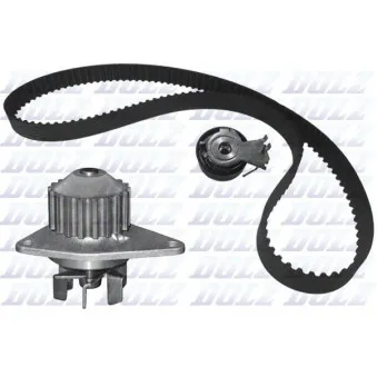 Pompe à eau + kit de courroie de distribution DOLZ KD057