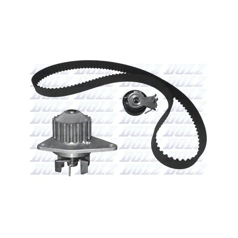 Pompe à eau + kit de courroie de distribution DOLZ KD057