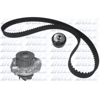 Pompe à eau + kit de courroie de distribution DOLZ KD060