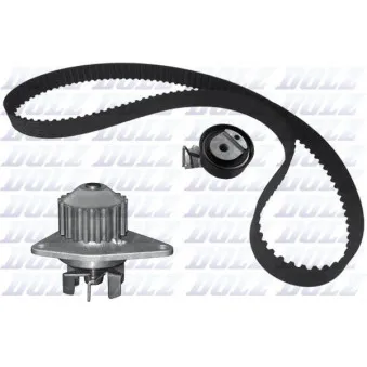 Pompe à eau + kit de courroie de distribution DOLZ KD061