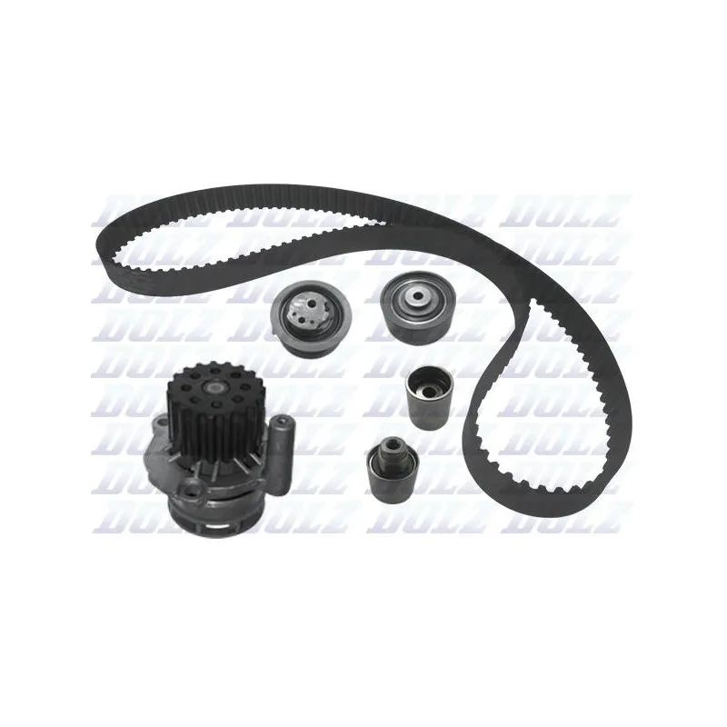 Pompe à eau + kit de courroie de distribution DOLZ KD062