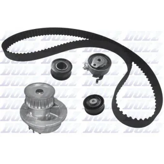 Pompe à eau + kit de courroie de distribution DOLZ KD065
