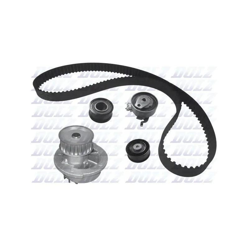 Pompe à eau + kit de courroie de distribution DOLZ KD065