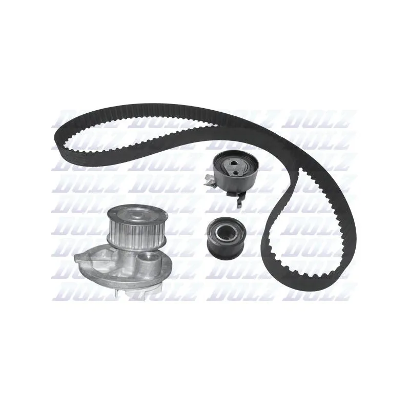 Pompe à eau + kit de courroie de distribution DOLZ KD068