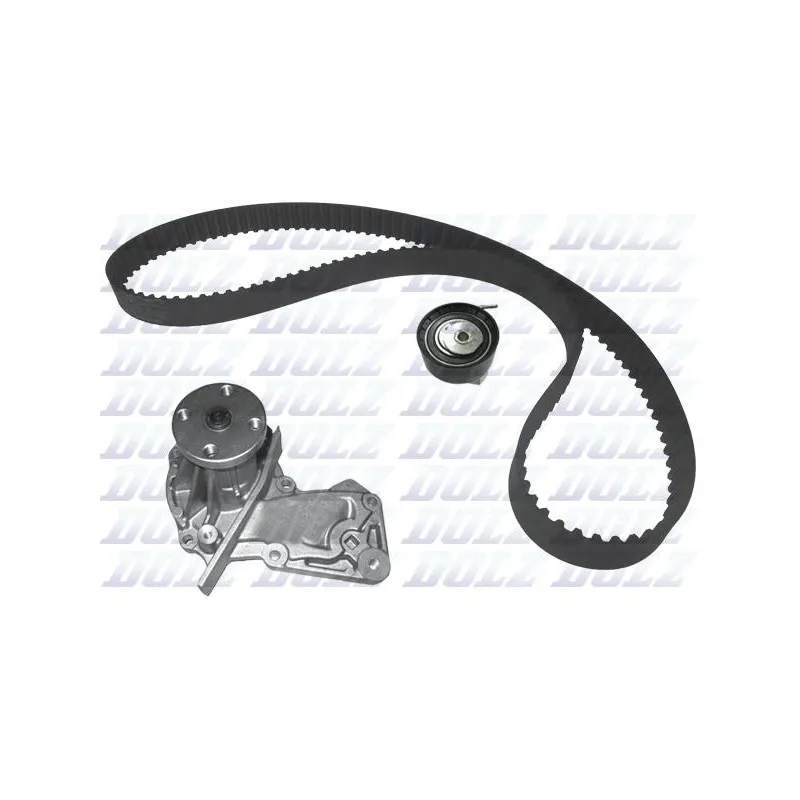 Pompe à eau + kit de courroie de distribution DOLZ KD070