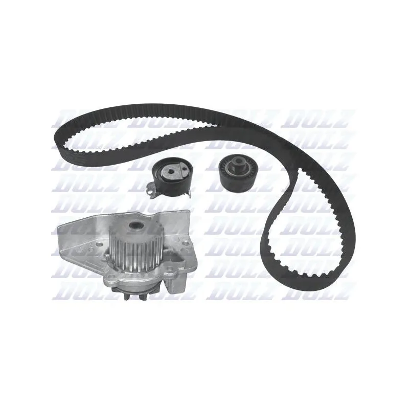 Pompe à eau + kit de courroie de distribution DOLZ KD071