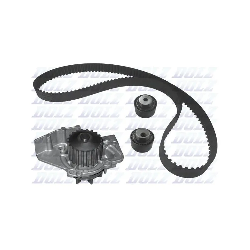 Pompe à eau + kit de courroie de distribution DOLZ KD072