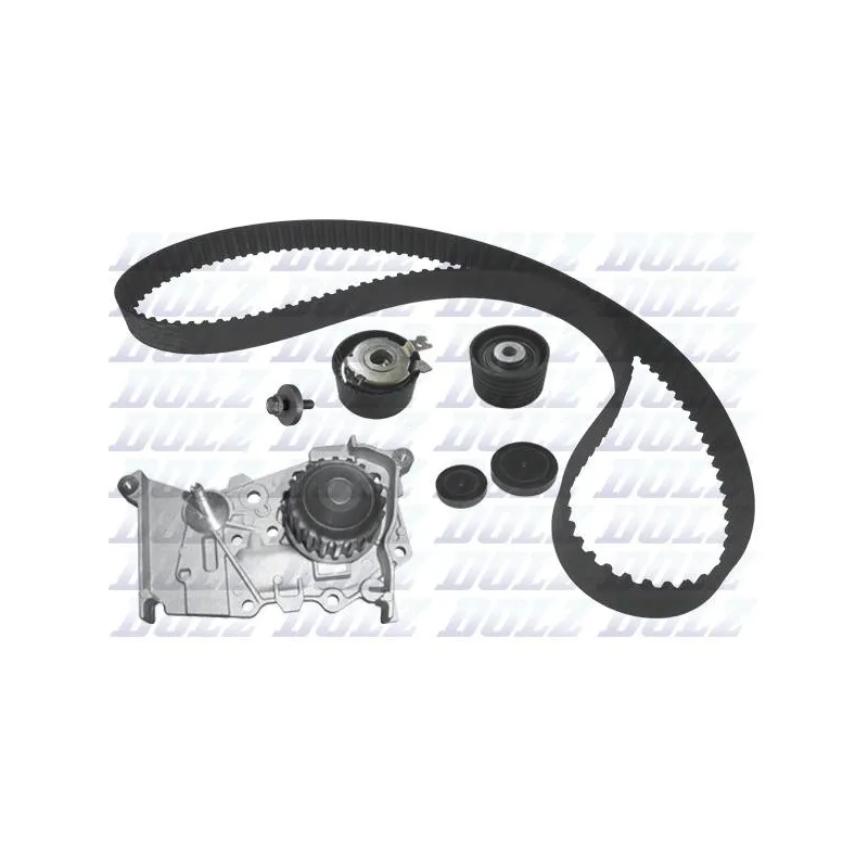 Pompe à eau + kit de courroie de distribution DOLZ KD073