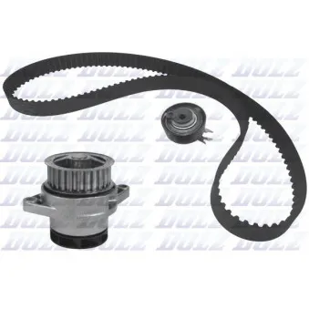 Pompe à eau + kit de courroie de distribution DOLZ KD078