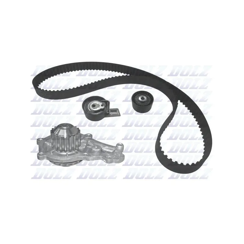 Pompe à eau + kit de courroie de distribution DOLZ KD079