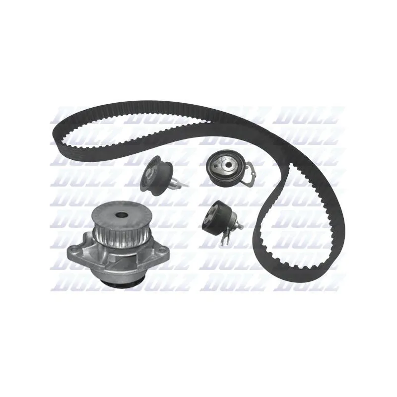 Pompe à eau + kit de courroie de distribution DOLZ KD080